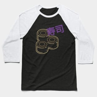 Neon Sushi Baseball T-Shirt